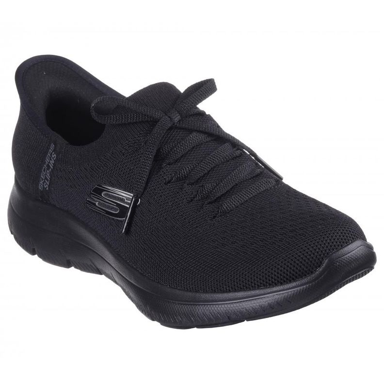 Zapatilla Mujer Skechers Slip-ins: Summits Negro-4