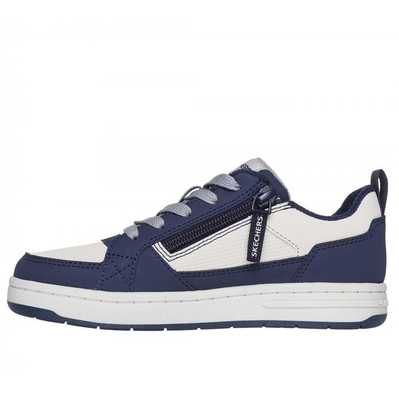 Zapatilla Niño Smooth Street Steady-Zip Azul Skechers-3