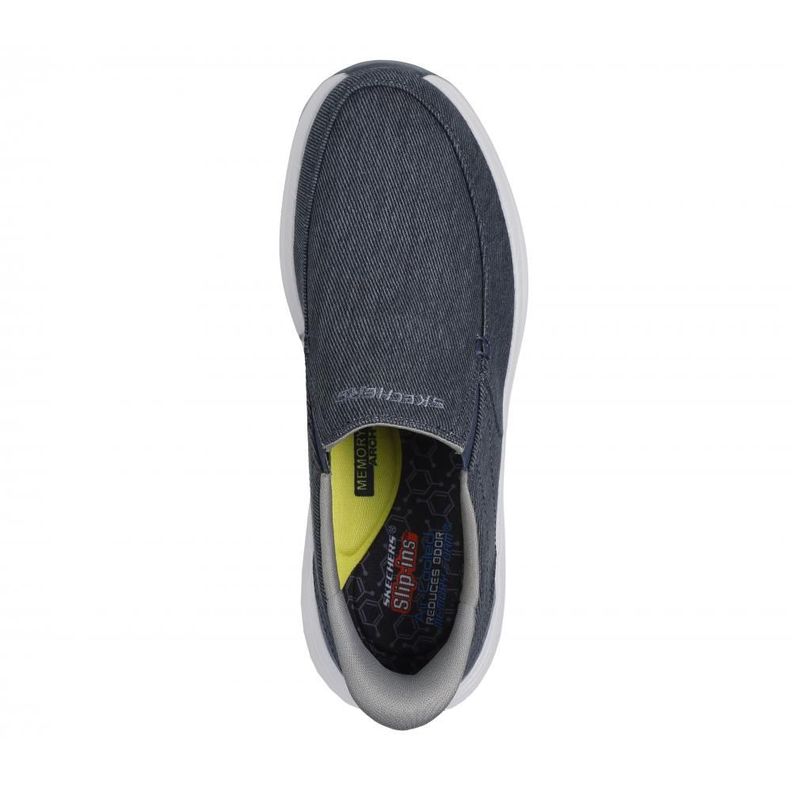 Zapato Hombre Decklan Azul Skechers-1