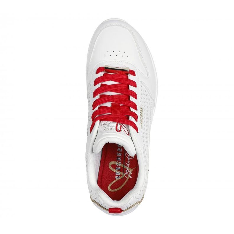 Zapatilla Mujer Uno Lone Hearted Blanco Skechers-1