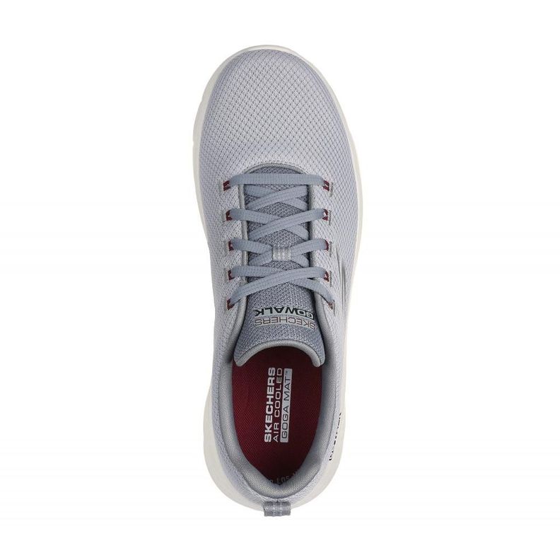 Zapatilla Hombre Go Walk Flex Vespid Gris Skechers-1