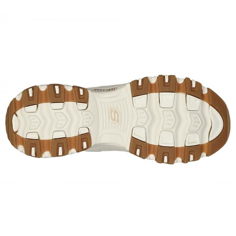Zapatilla Mujer D'Lites Good Neutral Blanca Skechers-2