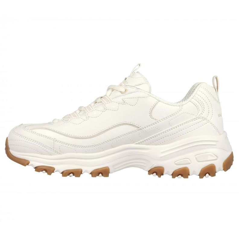 Zapatilla Mujer D'Lites Good Neutral Blanca Skechers-3