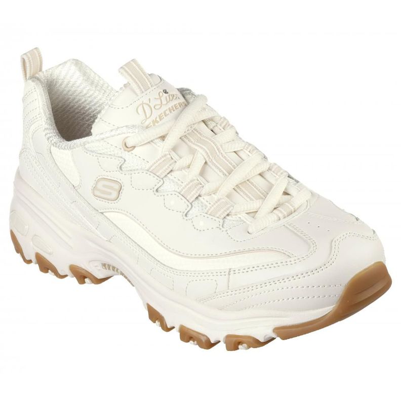 Zapatilla Mujer D'Lites Good Neutral Blanca Skechers-4