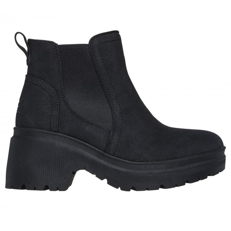 Botín Mujer Bobs Tango Negro Skechers-0