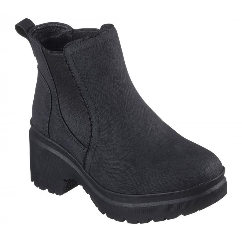 Botín Mujer Bobs Tango Negro Skechers-5