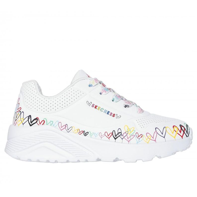 Zapatilla Niña Uno LiteHeart Daze Blanco Skechers-0