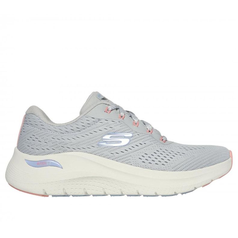 Zapatilla Mujer Arch Fit 2.0 Big League Gris Skechers-0