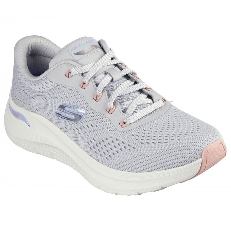 Zapatilla Mujer Arch Fit 2.0 Big League Gris Skechers-5