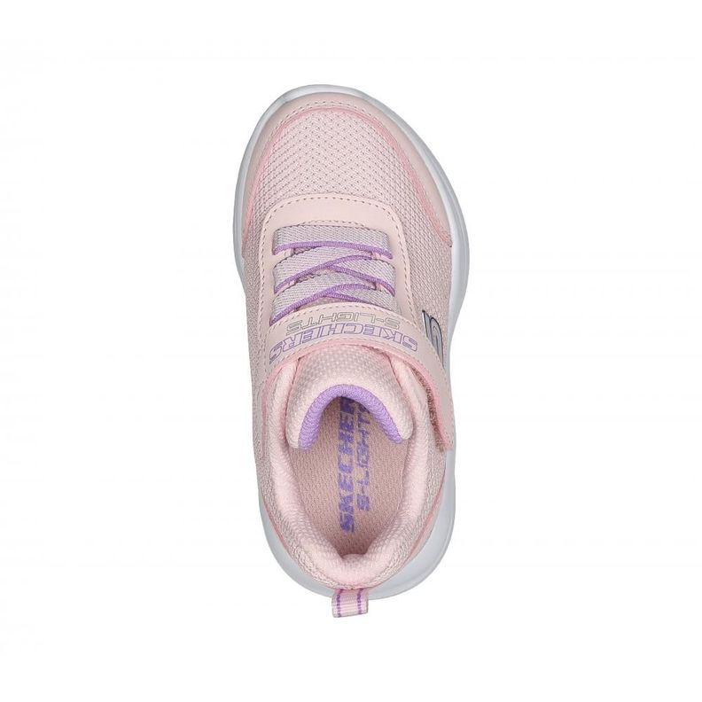 Zapatilla Niña Skechers Sola Glow  Rosado Skechers-1