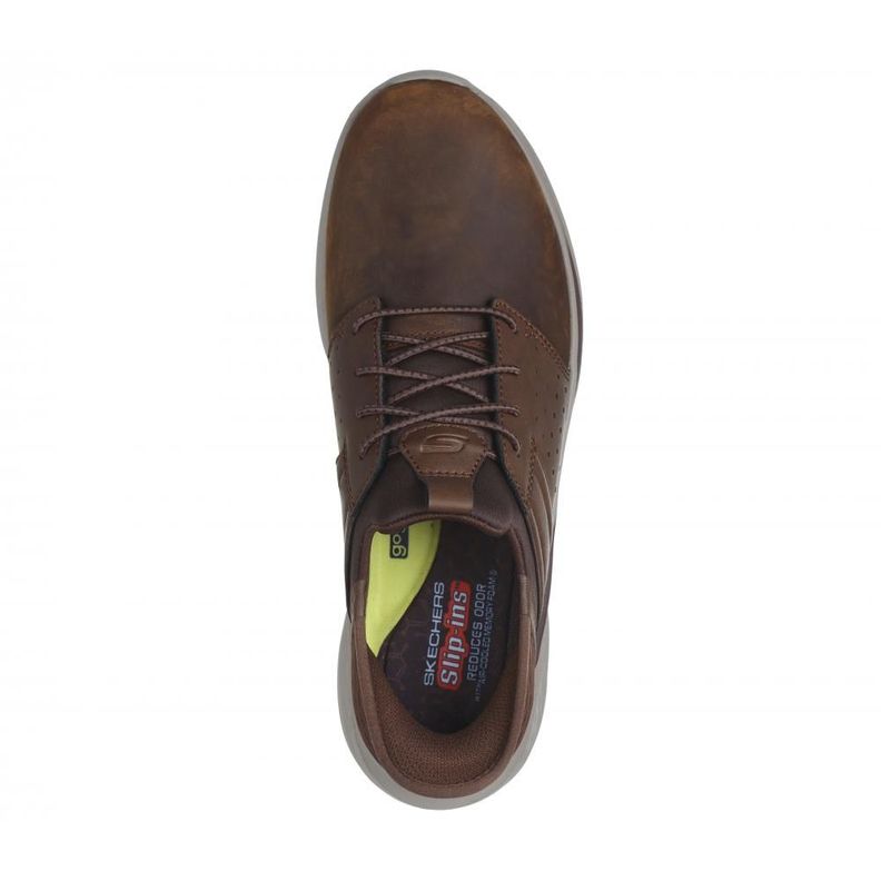 Zapato Hombre Skechers Slip-ins: Slade A Café-1