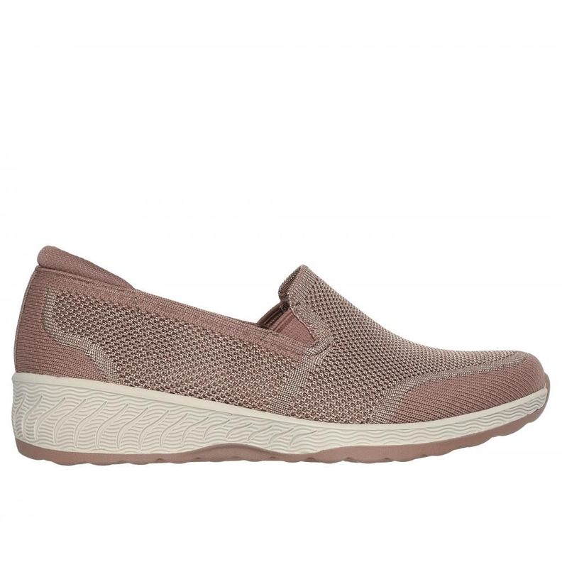 Zapatilla Mujer Up-Lifted Lavish Layer Café Skechers-0