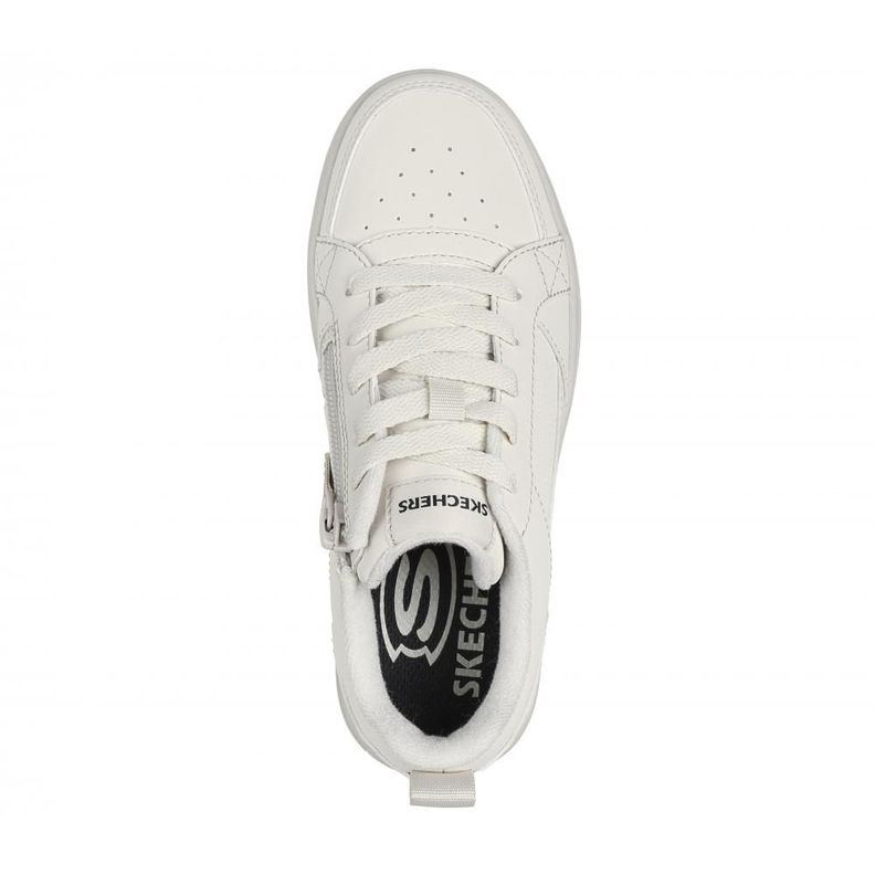 Zapatilla Niño Smooth Street Steady-Zip Beige Skechers-1