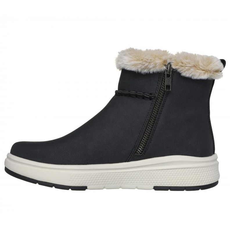 Botín Mujer Bobs Skipper Wave Negro Skechers-3