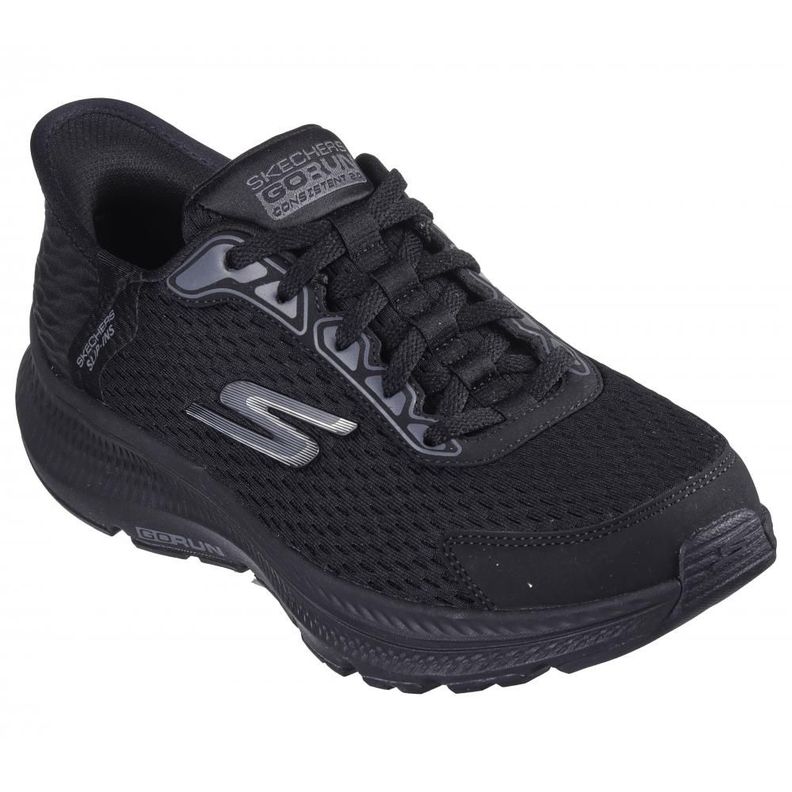 Zapatilla Mujer Skechers Slip-ins: Go Run Consistent Negro A-4