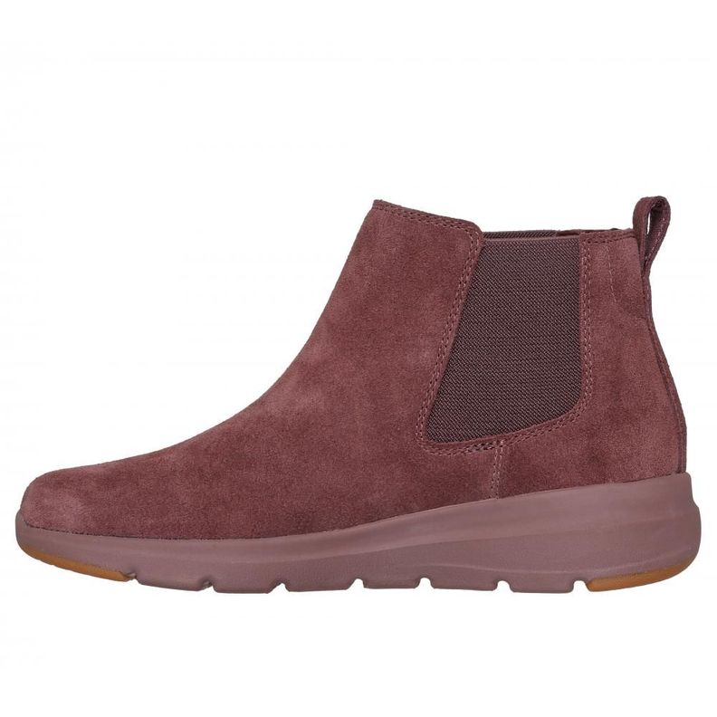 Botín Mujer Glacial Ultra Burdeo Skechers-3
