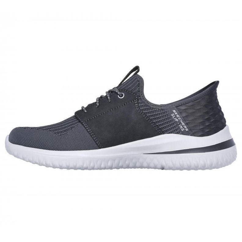 Zapato Hombre Skechers Slip-ins: Delson 3.0 Gris-3