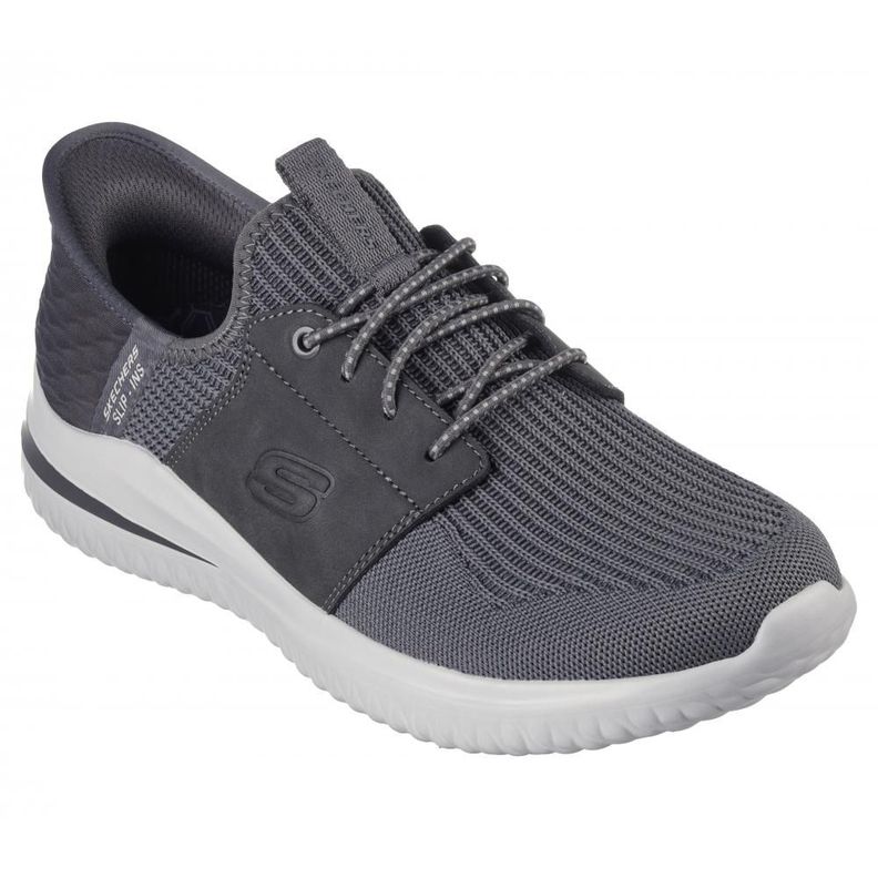 Zapato Hombre Skechers Slip-ins: Delson 3.0 Gris-4