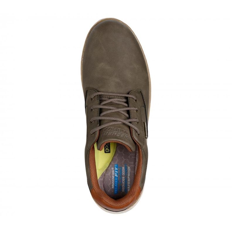 Zapato Hombre Garlan Pryor Verde Skechers-1