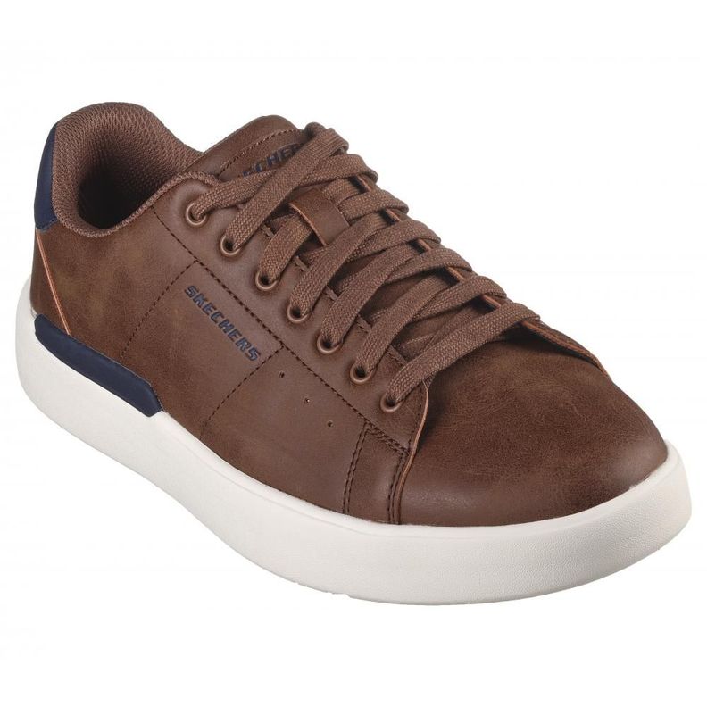 Zapatilla Hombre Verloma Bening Café Skechers-4