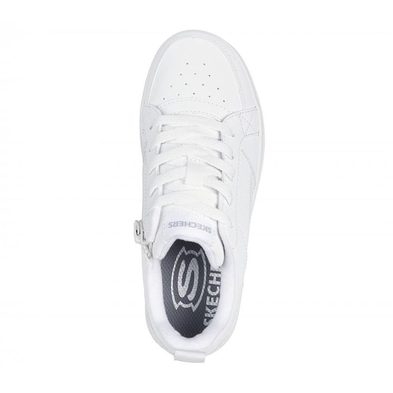 Zapatilla Niño Smooth Street SteadyZip Blanco Skechers-1