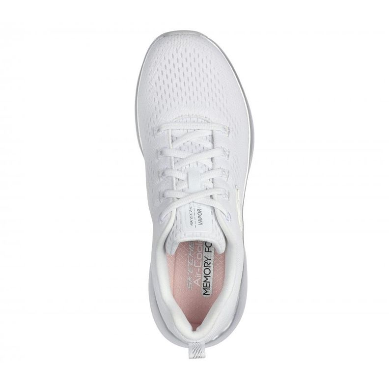 Zapatilla Mujer Vapor Foam Midnight Glimmer Blanco Skechers-1