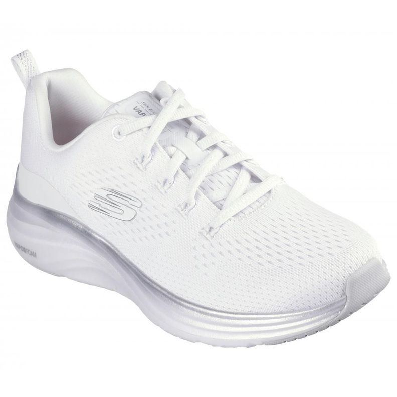Zapatilla Mujer Vapor Foam Midnight Glimmer Blanco Skechers-4