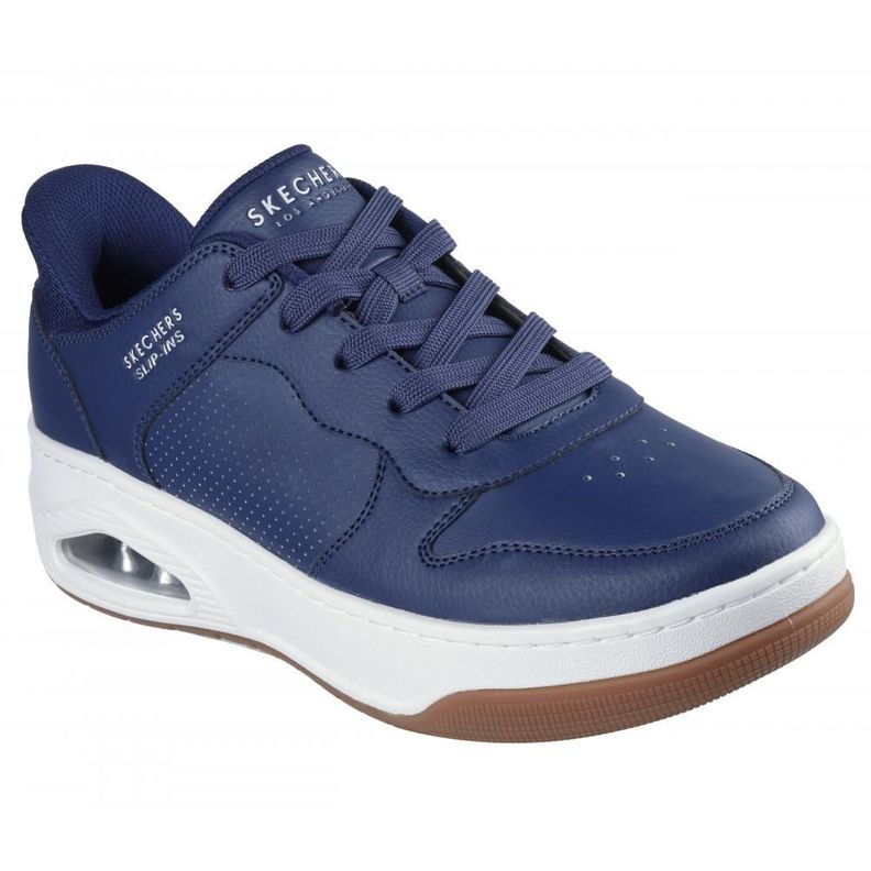 Zapatilla Hombre Uno Court Acacia Azul Skechers-4