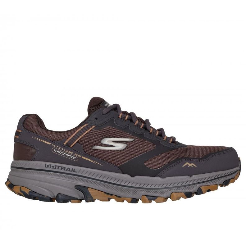 Zapatilla Hombre Go Run Trail Altitude 2.0 Café Skechers-0