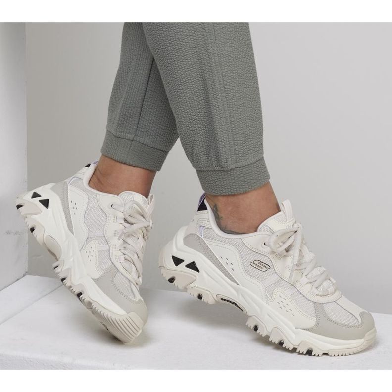 Zapatilla Mujer D'Lites Hiker Beige Skechers-1