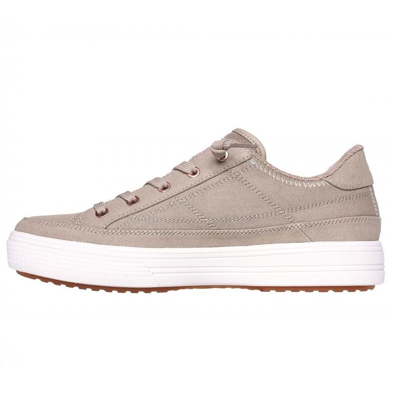 Zapatilla Mujer Arch Fit Arcade Meet Ya There Beige Skechers-3