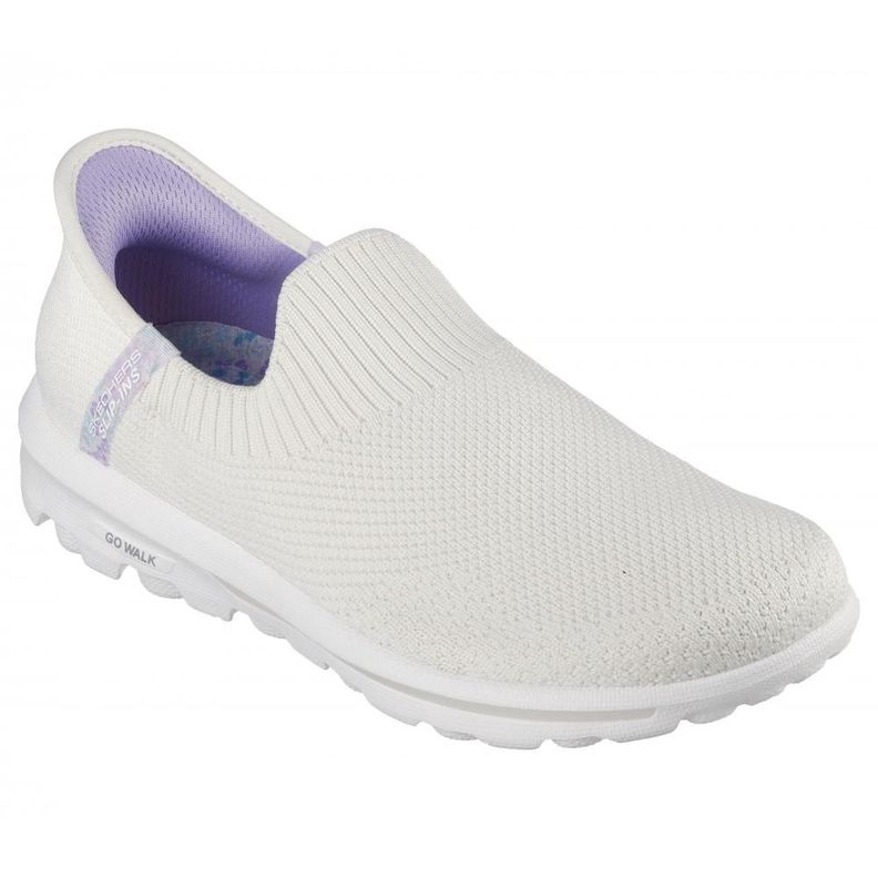 Zapatilla Mujer Skechers Slip-ins: Go Walk Travel Blanco-4