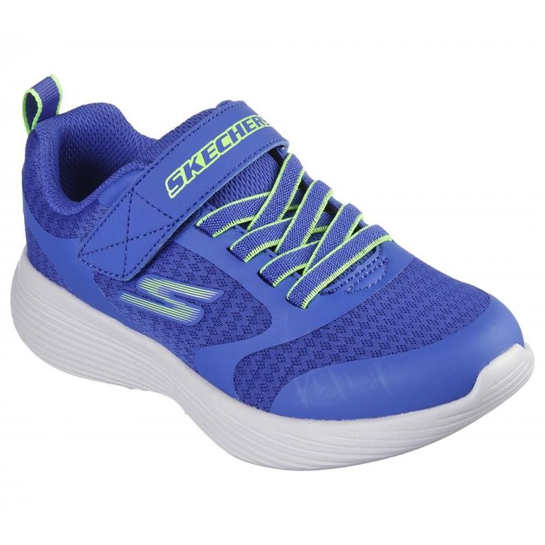 Zapatilla Niño Go Run 400 V2  Goltran Azul Skechers-4