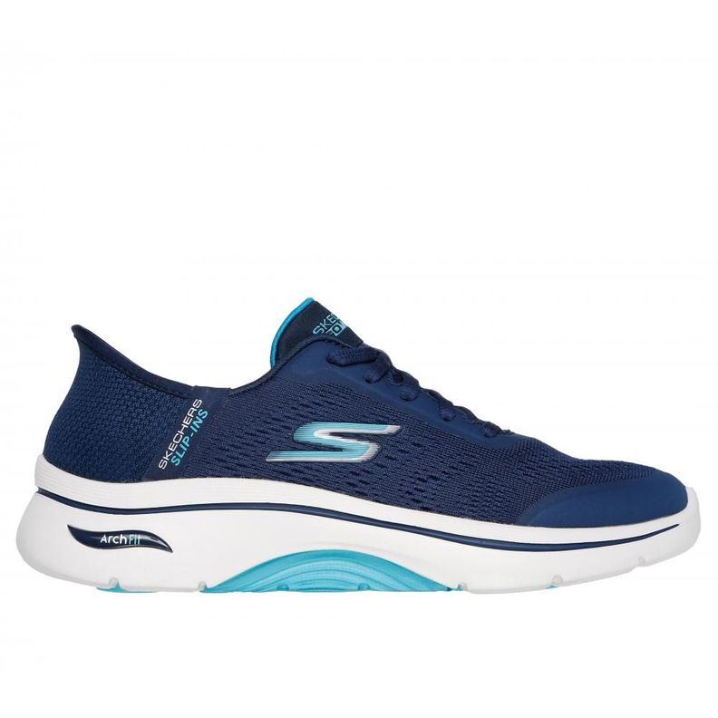 Zapatilla Mujer Skechers Slip-ins: Go Walk Arch Fit 2.0 Azul A-0