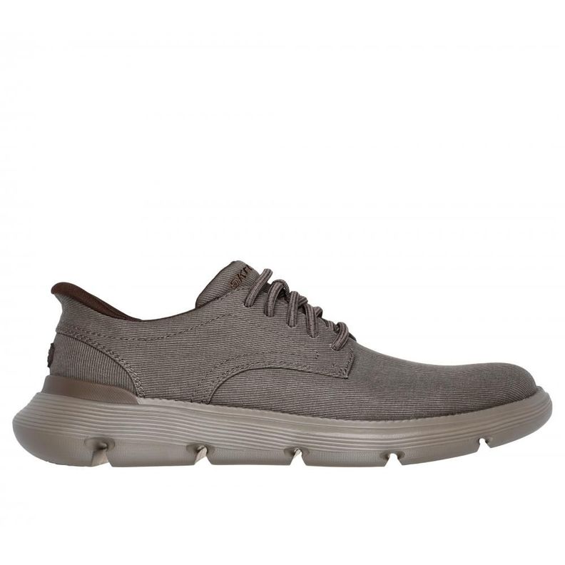 Zapato Hombre Garza Clive Beige Skechers-0