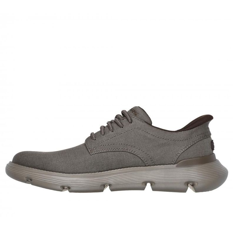 Zapato Hombre Garza Clive Beige Skechers-3