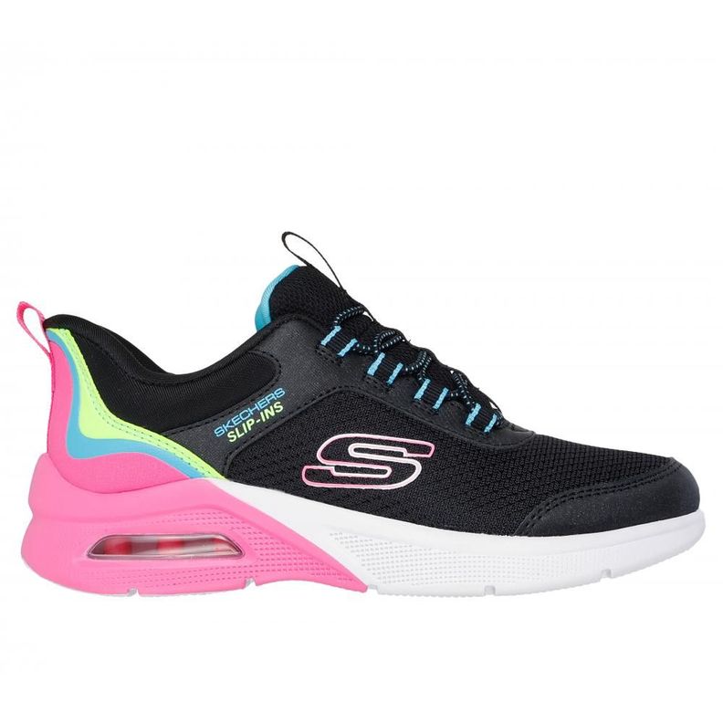 Zapatilla Niña Microspec Max Color Trifect Negro Skechers-0