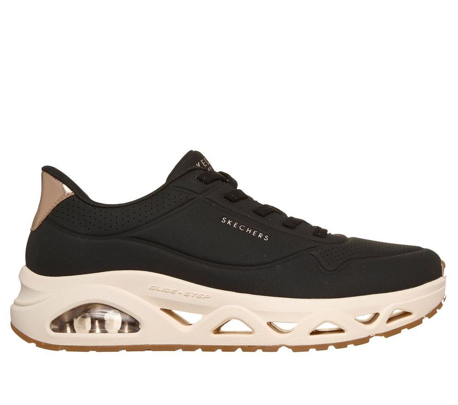 Zapatillas Mujer Slip-ins Uno Glide-Step G Negro L Skechers CL 35