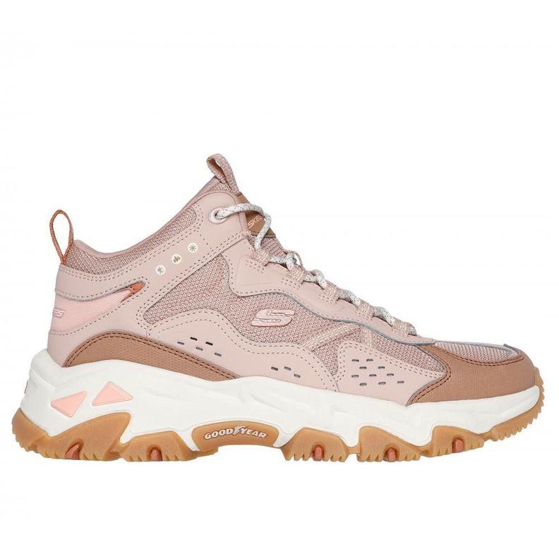 Zapatilla Mujer D'Lites Hiker Rosado LT Skechers-0