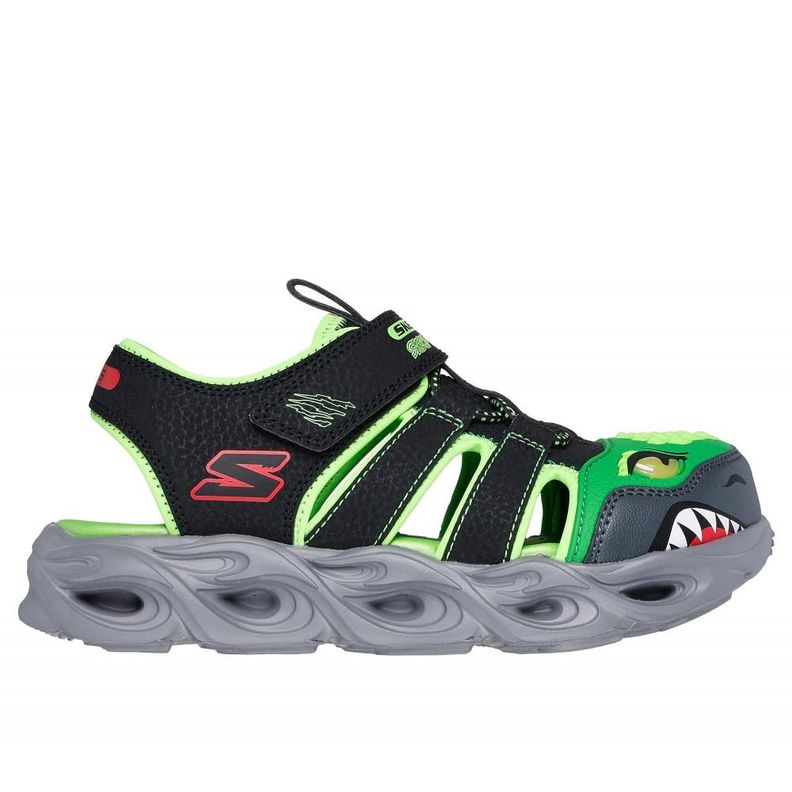 Sandalia Niño Thermo-Splash Hydro-Flare Negro Skechers-0