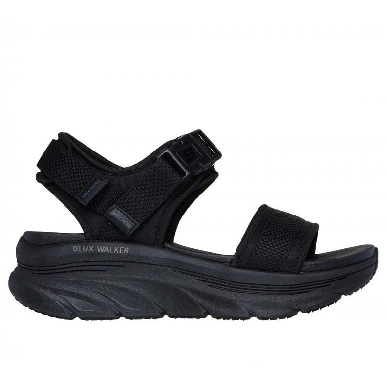 Sandalia Mujer D'Lux Walker Daily Outing Negro Skechers-0