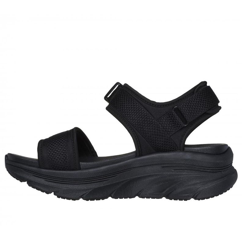 Sandalia Mujer D'Lux Walker Daily Outing Negro Skechers-3