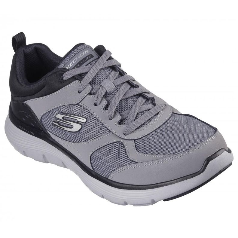 Zapatilla Hombre Flex Advantage 5.0 Gano Gris Skechers-4