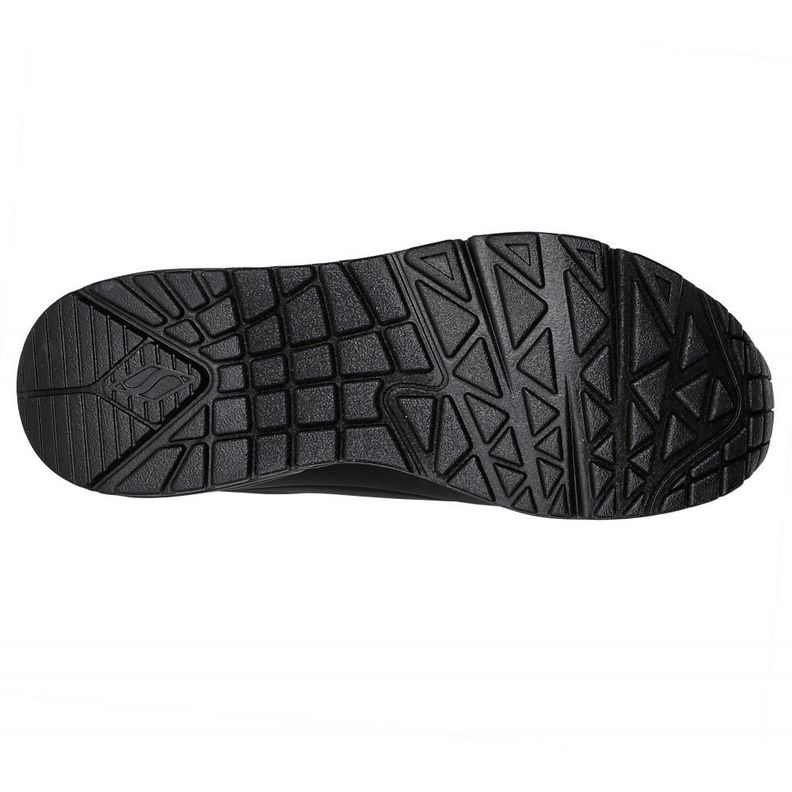 Zapatilla Mujer Uno Shimmer Away Negro Skechers-2