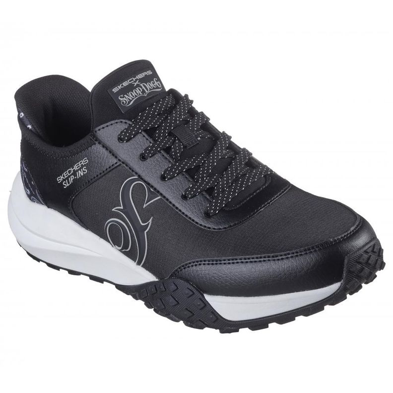 Zapatilla Hombre Snoop Frenzy Evader Negro Skechers-4