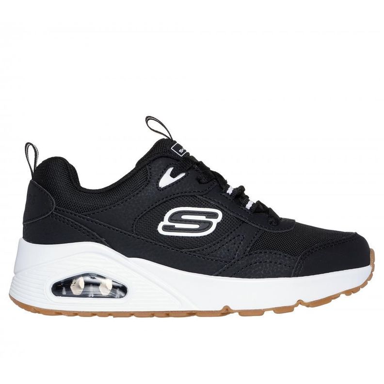 Zapatilla Nino Uno Retro-Groove Negro Skechers CL 28