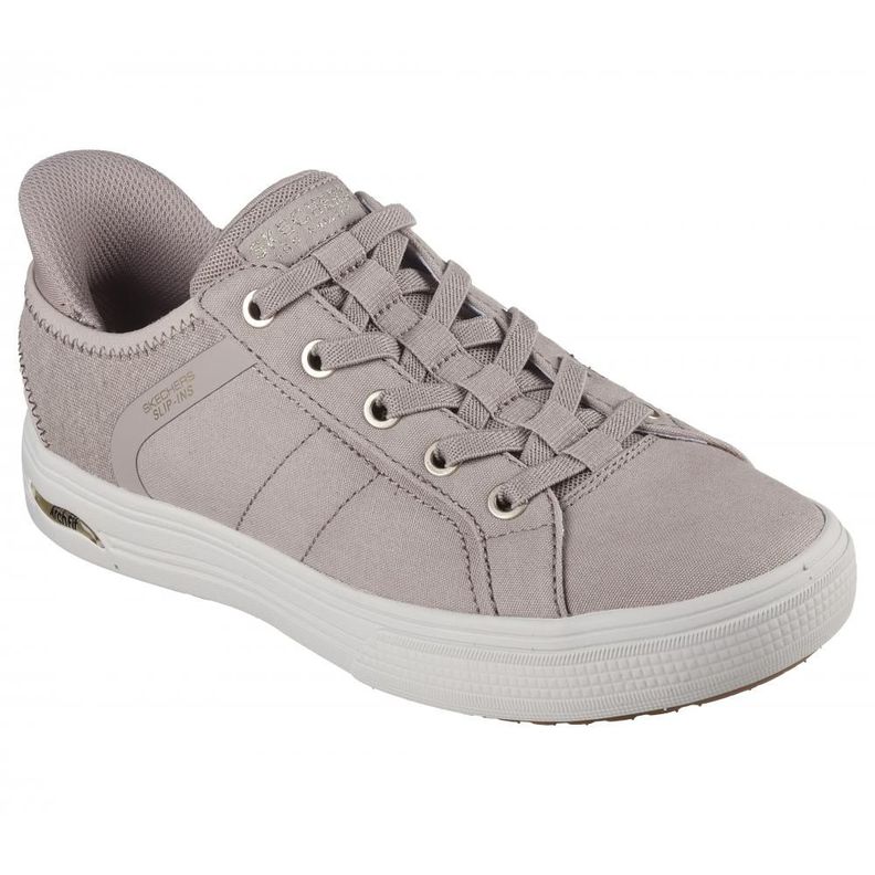Zapatilla Mujer Arch Fit Arcade Forever Cozy Beige Skechers-4