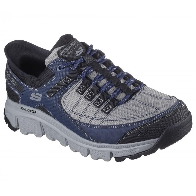 Zapatilla Hombre Summits At Gris Skechers-4