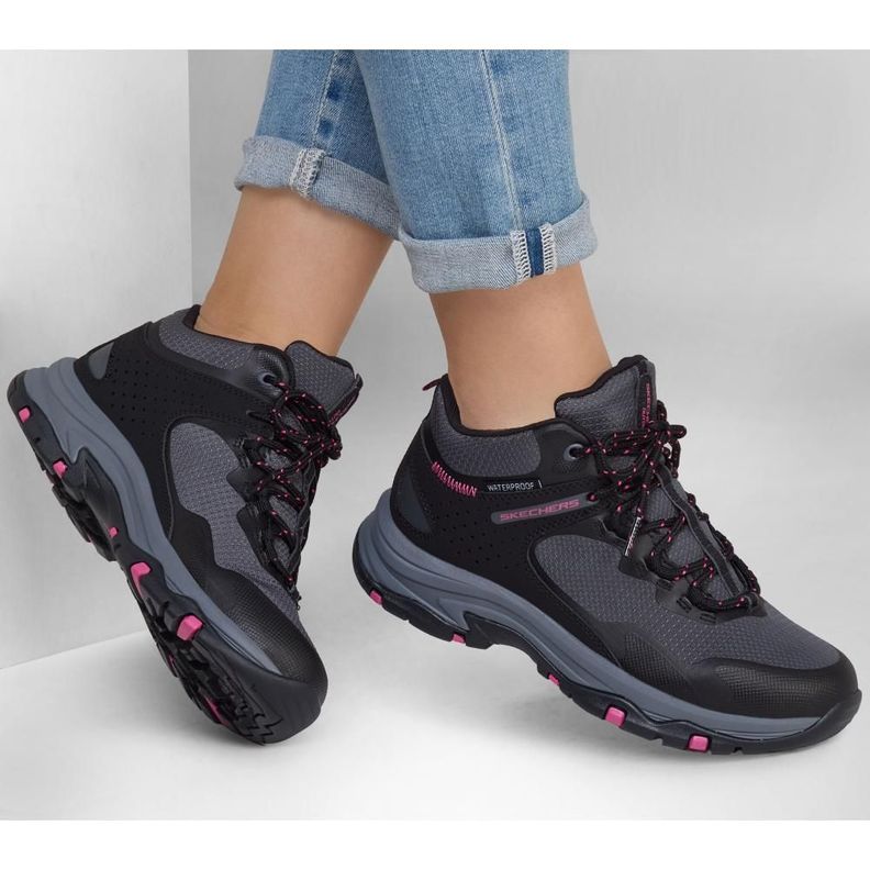 Zapatilla Mujer Trego Tuscarora Negro Skechers-1