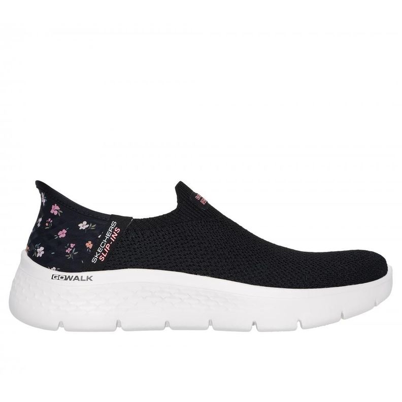 Zapatilla Mujer Go Walk Flex Sunset Rose Negro Skechers-0